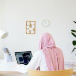 muslim woman in halal-business